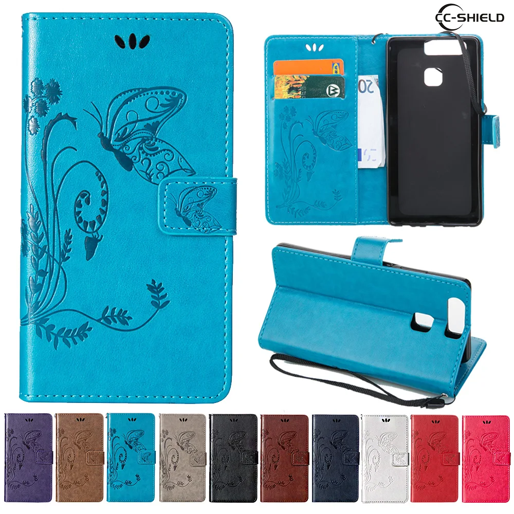 

Flip Case for Huawei P9 EVA-L09 EVA-L19 EVA-L29 Leather Flip Cover Wallet Case for Huawei P 9 EVA L09 L19 L29 Mobile phone bags