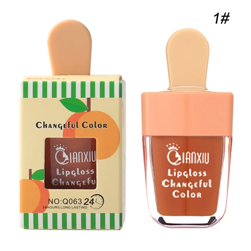 

2018 New Ice Cream Ice Cream Lasting Moisturizing Coloring Lip Glaze Moisturizing Lip Lifting Lip Gloss Natural Beauty Makeup