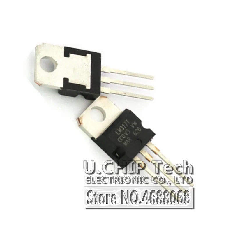 

10pcs/lot LM317T LM317 voltage regulator IC TO-220