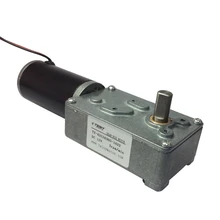 Reversible 3RPM Low Speed 12V DC Electric Worm Gear Motor With Double Shaft High Quality Gear Motor For BBQ Parts & DIY Hobby 2 pieces high quality motor parts for machines heidelberg 71 112 1311 02 heidelberg motor