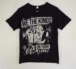Kings Friday Is Forever Tour концертная группа футболка размер маленький Мужской О-образный вырез с принтом Футболка мужская высокое качество футболки