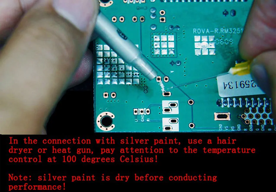 Conductive silver paint 2