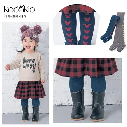 

KACAKID Children Girls Tights Pantyhose Cartoon Kids Baby Children Girls Tights Lorita Cotton Mouse Girls Tights Patyhose ka1168