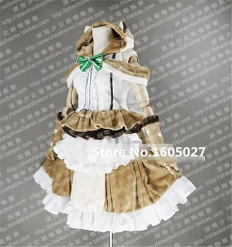 

Anime Love Live! Action Figure Koizumi Hanayo Hamsters Animal Uniform Lolita Dress Cosplay Costume Custom-made Any Size NEW
