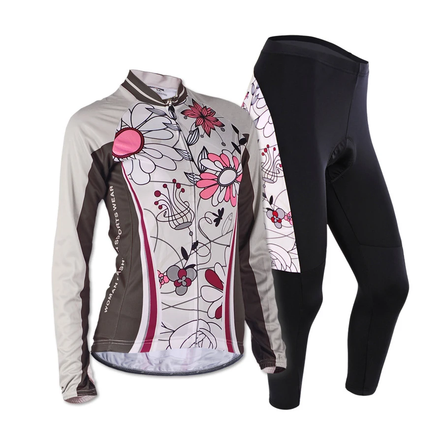 Кофта nUCKILY женщины ropa ciclismo с длинным рукавом на велосипеде / MTB гонки велоспорт