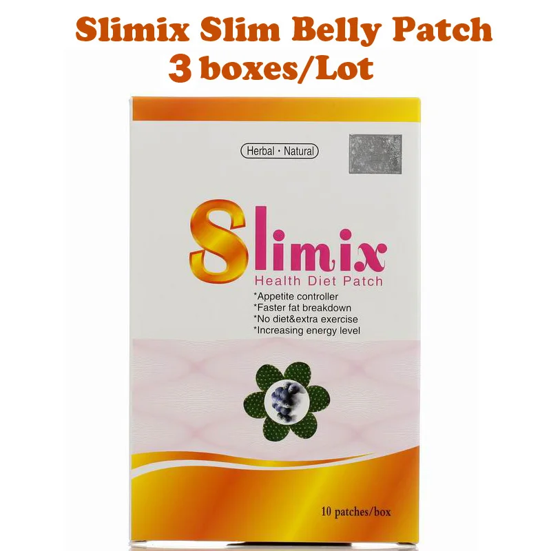 3 Boxes Supply Slimix slimming belly patch magnetic diet pad lose font b weight b