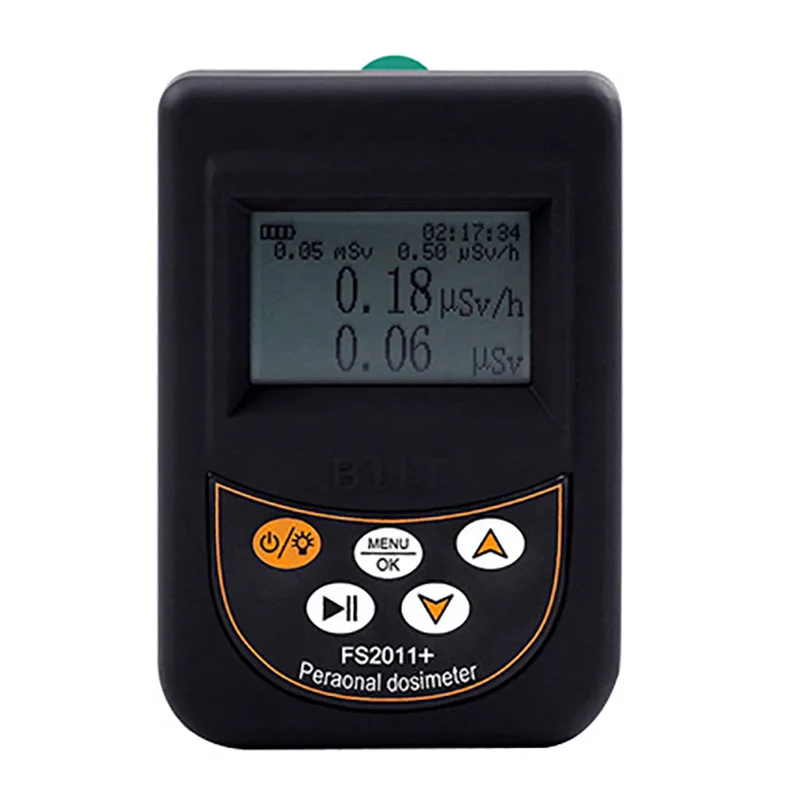 

FS2011 Nuclear radiation detector Dosimeter Nuclear radiation measuring instrument alarm isotope detection&X-rays Y-rays B-rays