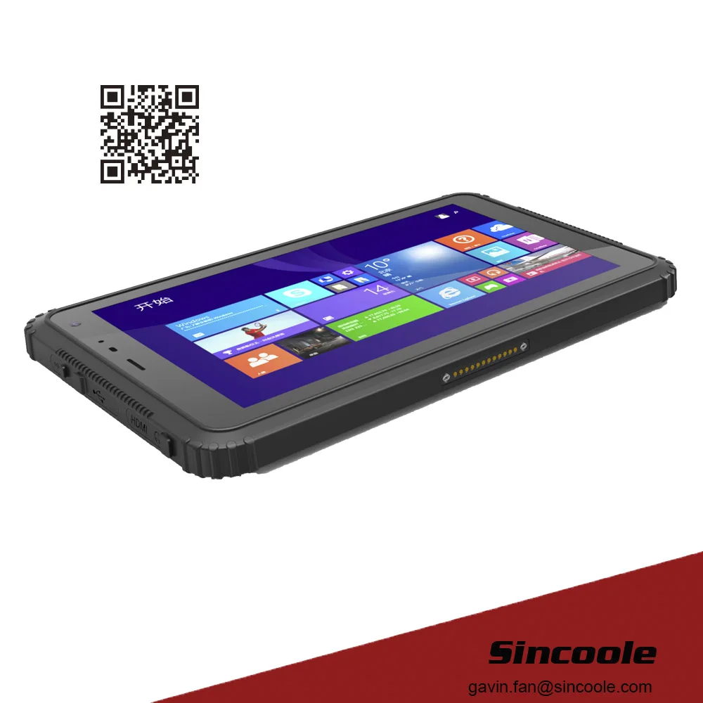 8 дюймовый Прочный планшет smart windows NFC с жесткой подкладкой и панелью|panel pc|rugged