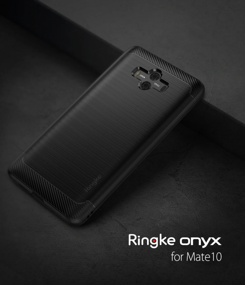 Ringke Onyx для Huawei mate 10 Pro Чехол гибкая крышка ТПУ плотный чехол военный класс защиты черный чехол для mate 10