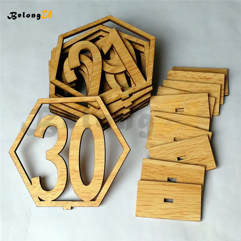 wedding decoration table numbers MUW-131-19