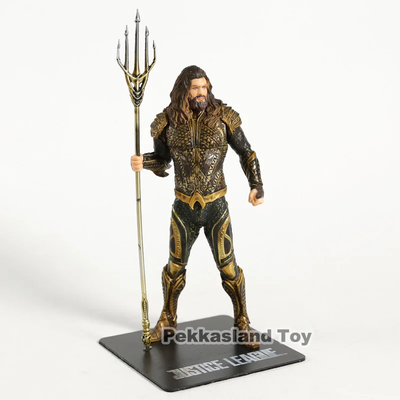 Комический фильм DC супер герой статуя Лига Justice Aquaman Orin с Trident Kotobukiya фигурка модель игрушки