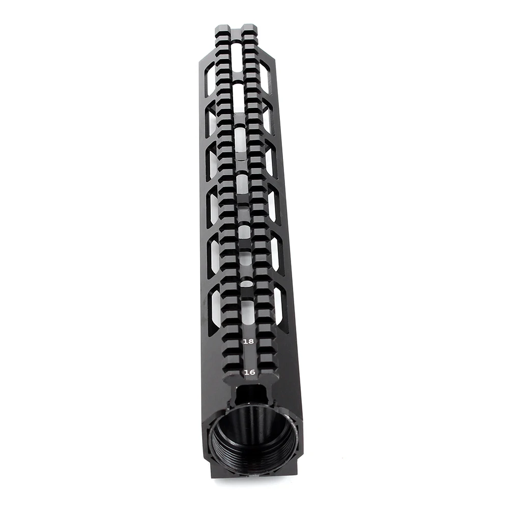 Ohhunt " 9" 1" 12" 13," 15" 1" AR15 поплавок M-LOK Handguard Пикатинни тонкий стиль стальной баррель гайка для прицела