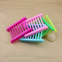 Модная ПЭ Гибкая мыльница для ванной комнаты мыльница для мыла коробка F20173667