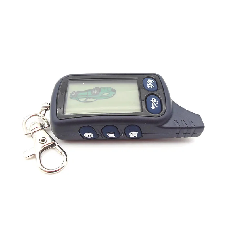 

2-way TZ9030 LCD Remote Control Key Fob For Russian Version TZ9030 TZ9020 TZ7010 two way car alarm system Tomahawk Tz-9030