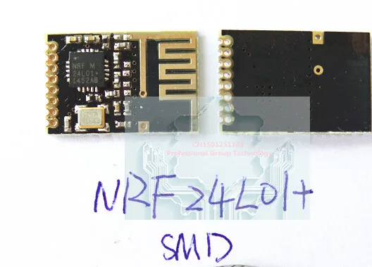Беспроводная приемопередаточная плата NRF24l01 + SMD 1 7 мм 9 3 6 В|smd module|smd boardsmd nrf24l01 |