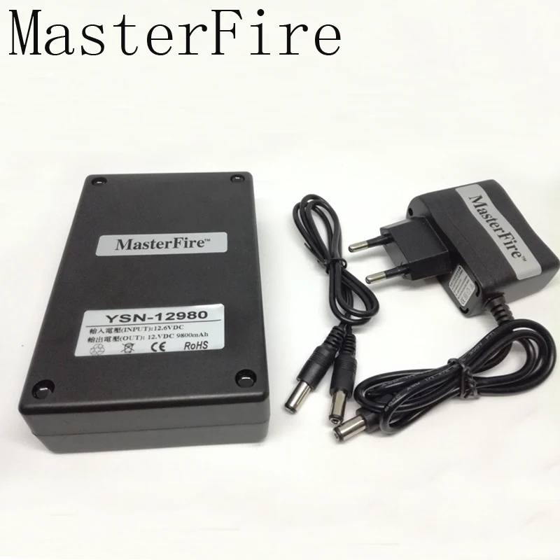 MasterFire DC 12V 9800mah литий-ионная аккумуляторная батарея для камеры видеонаблюдения YSN-12980