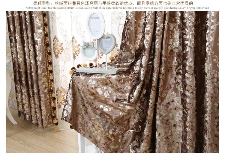 Best Quality Velvet Curtains Luxury Finished Products Curtain