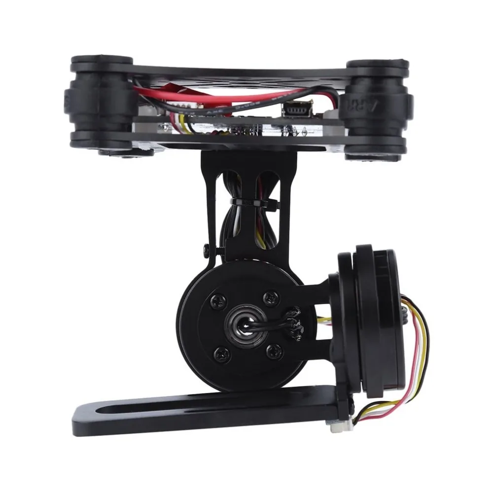 

Black FPV 2 Axle Brushless Gimbal With Controller For DJI Phantom GoPro 3 4
