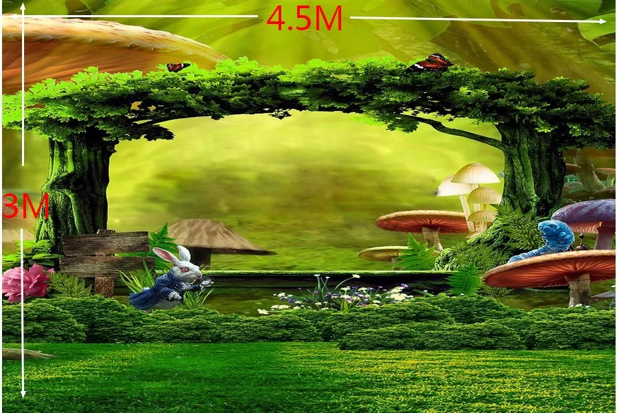 

custom background 4.5 width x 3m height