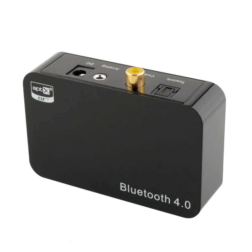 New Bluetooth Music Receiver Aptx Wireless Bluetooth 4.0 Audio Adapter