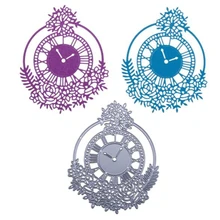 clock flower template