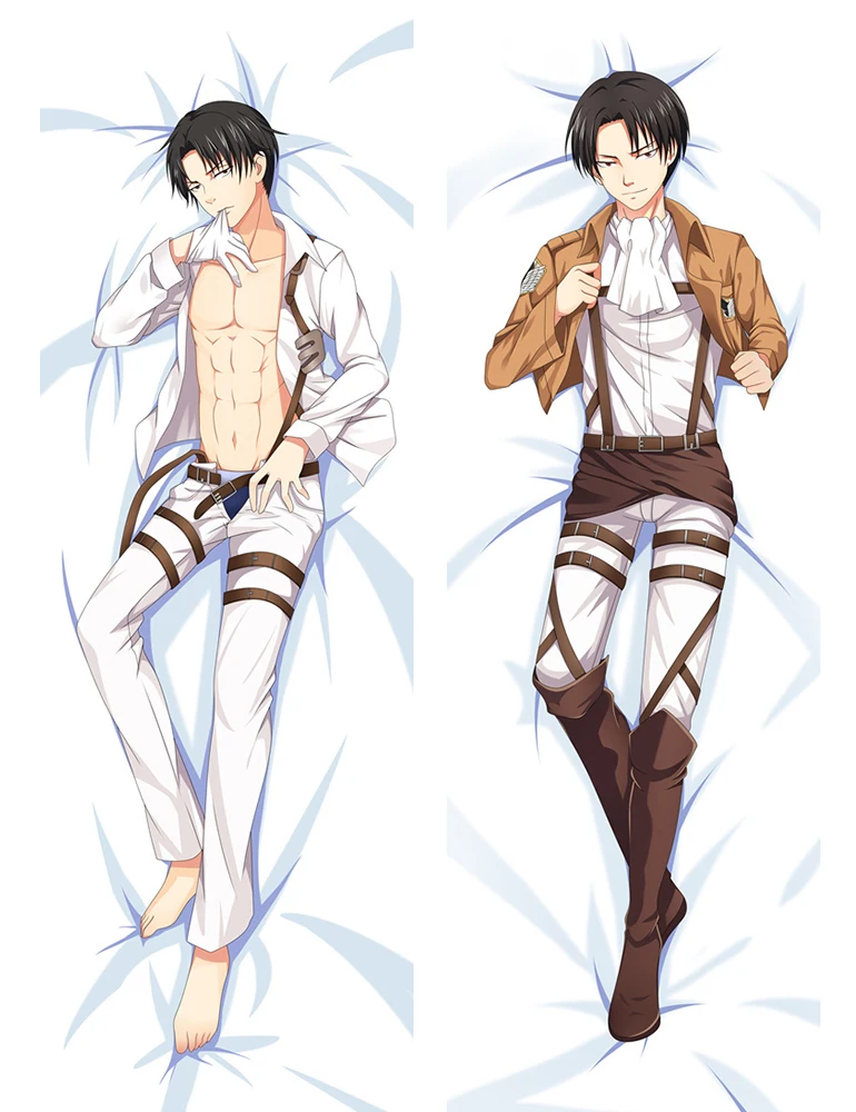 August Аниме Shingeki no Kyojin Подушка «Dakimakura» чехол Чехол атака на Титанов Levi Rivaille обнимающий тело наволочка чехол