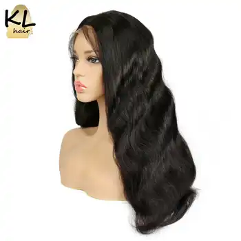 250% Density Body Wave Lace Front Human Hair Wigs For Black Women Natural Color Brazilian Remy Hair Wig With Baby Hair KL Hair