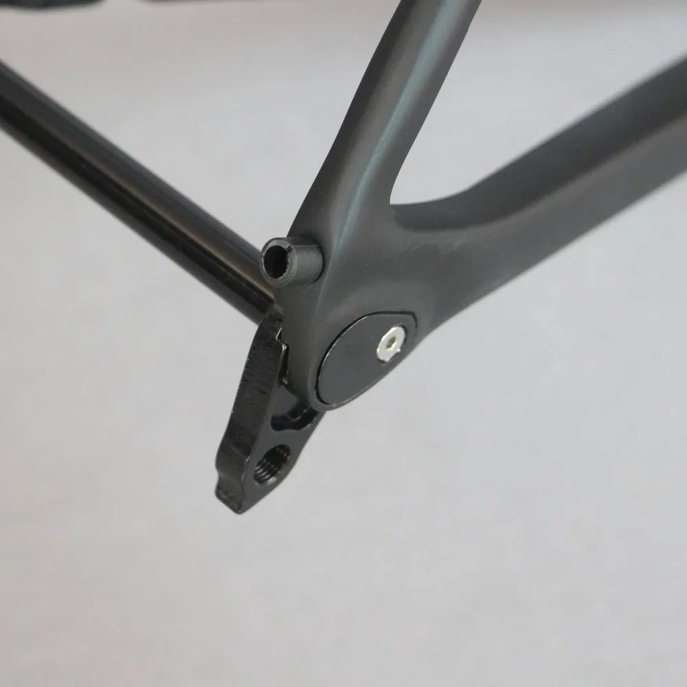Новинка 700C карбоновая плоская Опора дисковый тормоз рама для шоссейного велосипеда каркасная рама для велосипеда ось через новую EPS технологию T1000 Карбон