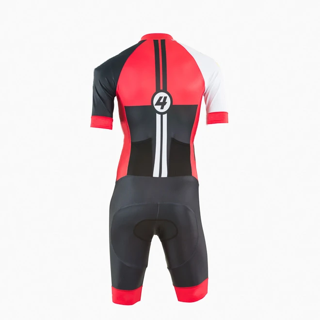 Мужской костюм для велоспорта Триатлон Speedsuit Trisuit все в одном короткий рукав Speedsuit Maillot Ciclismo комплект одежды