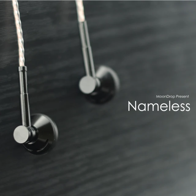 MoonDrop Nameless HIFI Bass Earphone Metal Industrial Design 13.5mm Dynamic Driver Headset Earbuds 2