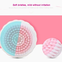 Очищающая щетка для лица средство для удаления угрей Вращающийся Массажер Уход за кожей лица Глубокая очистка пор отшелушиватель скруббер