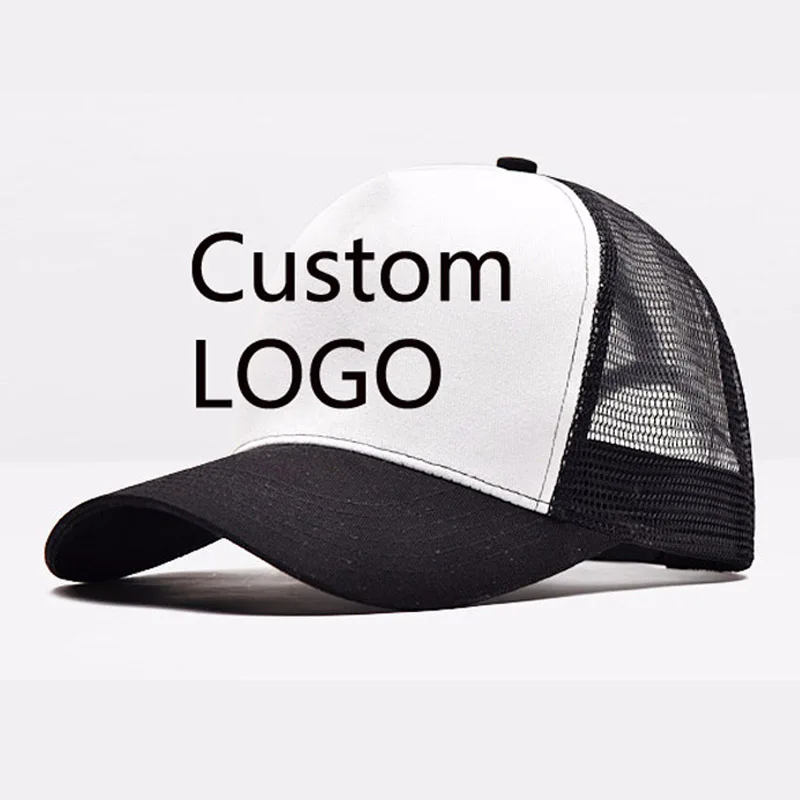 Custom Camo Mesh Trucker Hat Sport Dance Dancer Embroidery Cotton One Size