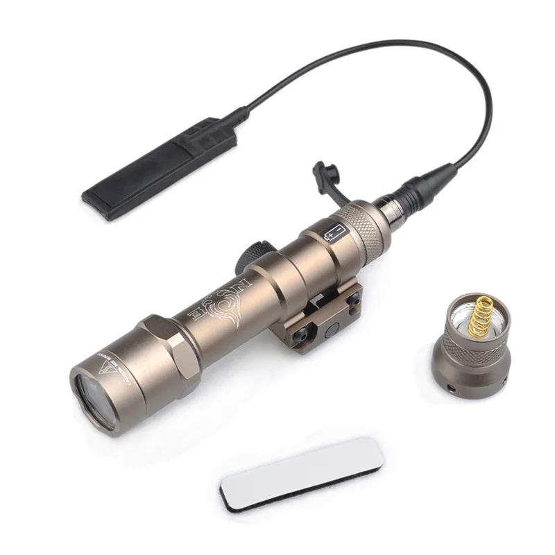 

M600B Mini Scout Light Tactical Flashlight LED Weapon Light 470 Lumen Softair Tactical Tail Flashlight Pistol Light NE04056