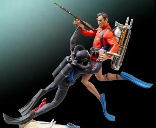 

1/32 Resin Figure Building Kit Fighting in water