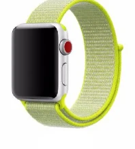 Для Apple Watch нейлоновый ремешок для часов 4 44 мм черный зеленый синий ремешок для Apple Watch наручный ремень для Apple Watch ремешок нейлон 42 мм - Цвет ремешка: 16