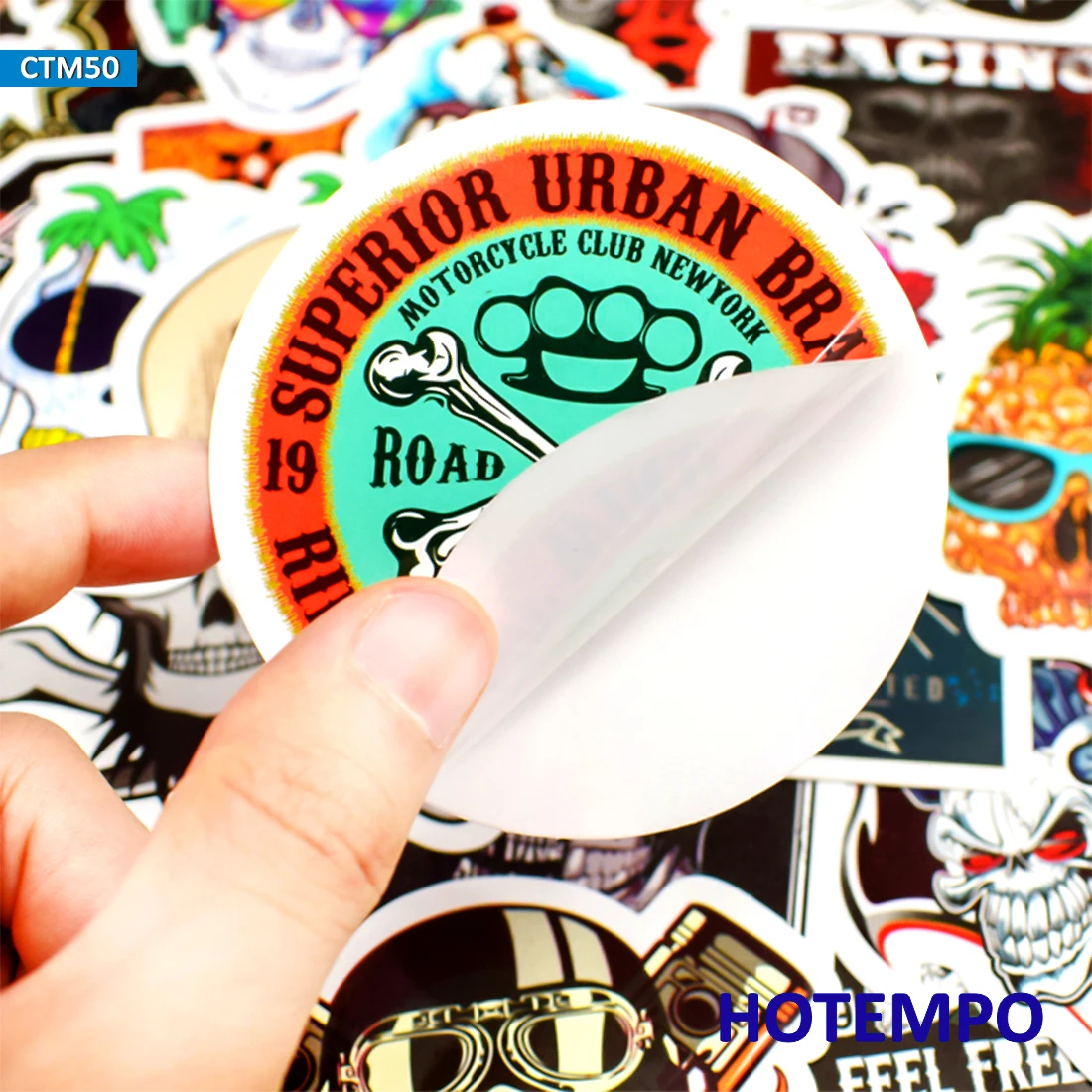 50pcs Skeleton Ghost Skull Punk Rock Hip Hop Stickers for Mobile Phone Laptop Luggage Guitar Case Skateboard Bike Decal Stickers 50pcs Skeleton Ghost Skull Punk Rock Hip Hop Stickers for Mobile Phone Laptop Luggage Guitar Case Skateboard Bike Decal Stickers