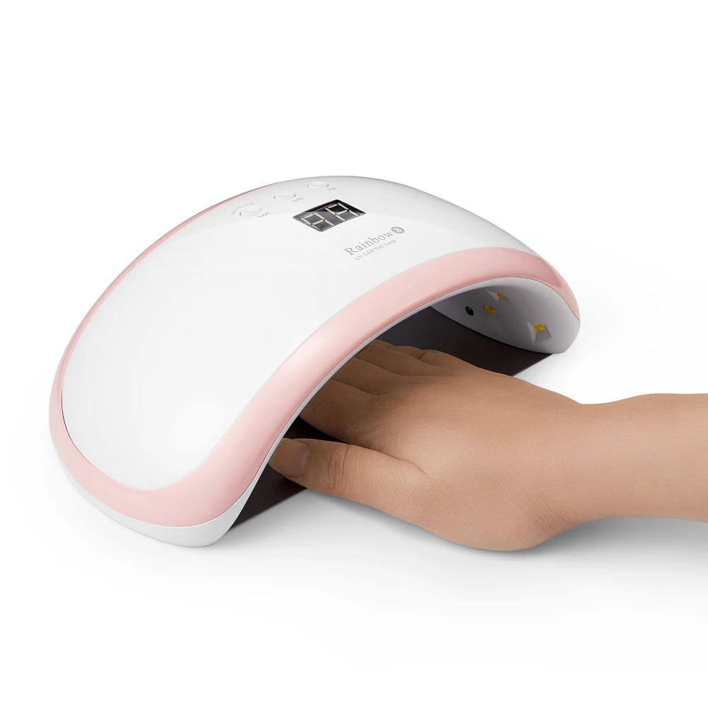  Wholesale 10pcs 48W Rainbow8 Professional LED UV Nail Lamp Led Nail Light Nail Dryer UV Lamp - 32948366842