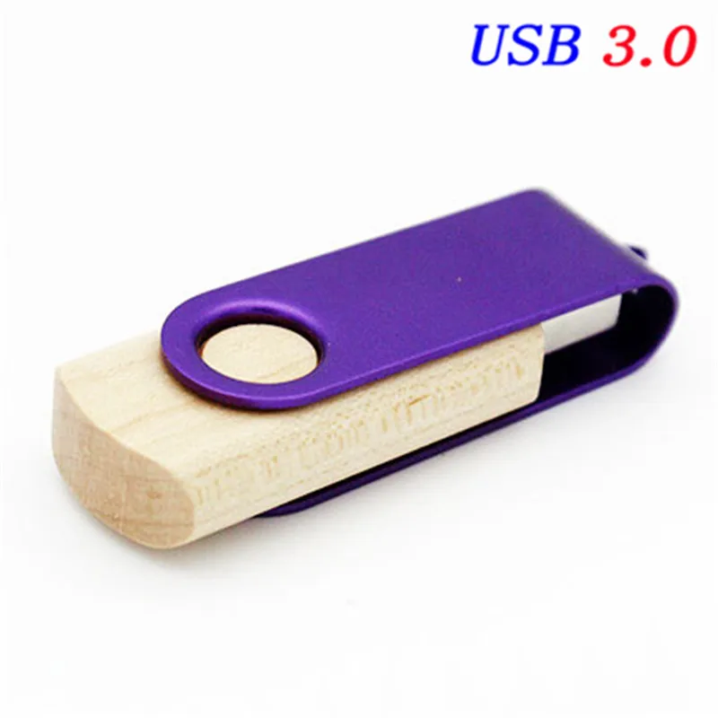 JASTER USB 3,0 Металлический деревянный usb флеш-накопитель 4 ГБ 8 ГБ 16 ГБ 32 ГБ 64 Гб вращающийся флеш-накопитель u диск подарок - Цвет: F
