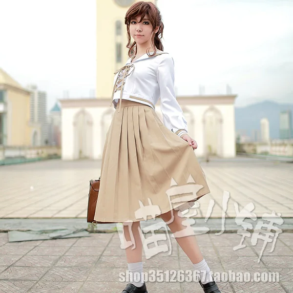 Anime Sailor Moon Cosplay Kostuum Kino Makoto Kostuums Schooluniform Disfraces Lolita tops + midi rok Anime Sailor Moon Cosplay Kostuum Kino Makoto Kostuums Schooluniform Disfraces Lolita tops + midi rok