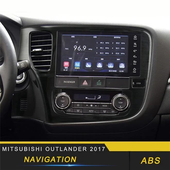 

For Mitsubishi Outlander 2017 Car Styling Navigation GPS Screen Monitor Panel Cover Frame Sticker Interior Accessories