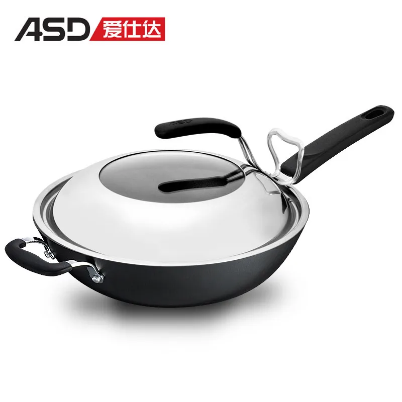 ASD superhard cast iron stainless steel woksteel exhauststeel