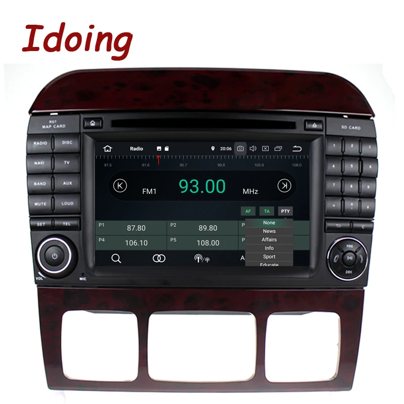 Top Idoing 7"PX5 4G+32G 8Core 2Din Andriod 8.0 Car Radio GPS DVD Multimedia Player For Mercedes-Benz CL55 600 IPS Screen Navigation 1 Top Idoing 7"PX5 4G+32G 8Core 2Din Andriod 8.0 Car Radio GPS DVD Multimedia Player For Mercedes-Benz CL55 600 IPS Screen Navigation 1