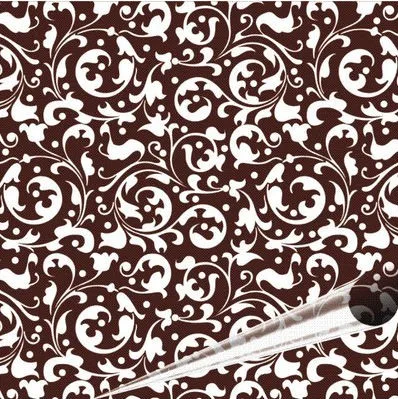 Обертка для шоколада Европейский узор переводной лист для шоколада 10 листов в упаковке шоколадный стол 8,0" x 12,6" переносить шоколад