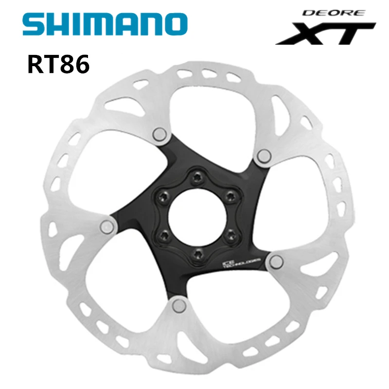 Shimano XT SM RT86 6/7 Inch 160mm 180mm 203mm Mountain Bikes Disc Brake 6-Bolts Rotor accessory bicycle parts ICE-TECH system Shimano XT SM RT86 6/7 Inch 160mm 180mm 203mm Mountain Bikes Disc Brake 6-Bolts Rotor accessory bicycle parts ICE-TECH system
