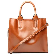 Для женщин новая кожаная сумка мешок Европа и США Мода большой емкости кожа сечение площадь сумка