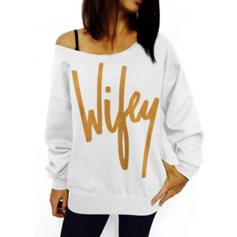 S-5XL Plus Size Sexy Off Shoulder Sweatshirt Women Harajuku Letter Printed Pullovers 2019 Autumn Winter Sexy Hoodies Casual Tops HTB15imnDXGWBuNjy0Fbq6z4sXXaz - S-5XL Plus Size Sexy Off Shoulder Sweatshirt Women Harajuku Letter Printed Pullovers 2019 Autumn Winter Sexy Hoodies Casual Tops