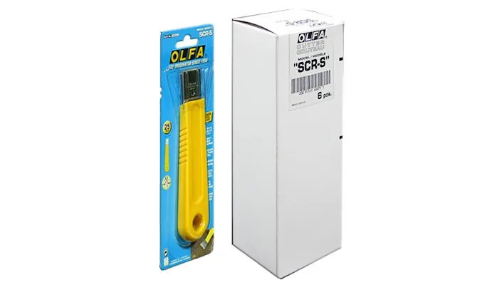MADE IN JAPAN OLFA Professional knife OLFA SCR-S 25mm Multi-Purpose Disposible Scraper paint Genuine japan