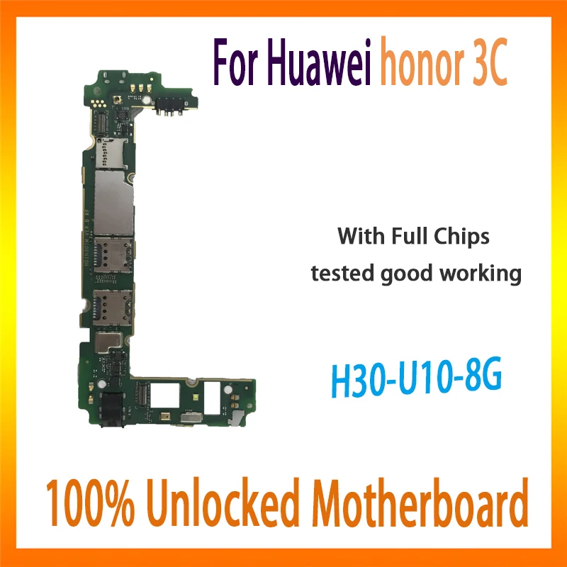 Для huawei Honor 3C материнская плата H30-U10-8G разблокирована с чипом материнская плата Android материнская плата для huawei 3C карта/плата хорошая