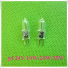 5 шт./лот G4 24 в 10 Вт 20 Вт 35 Вт галогенная лампа 24 В G4 20 Вт лампочка 64435U галогенная лампочка для микроскопа