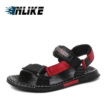 Мужские сандалии; Новая мужская обувь; Легкие дышащие Нескользящие уличные сандалии